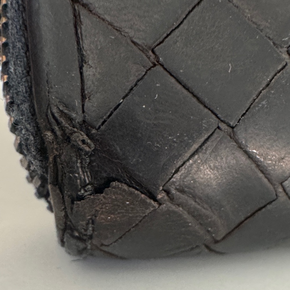 Bottega Veneta Black Zippy Long Wallet Women’s - Picture 7 of 14